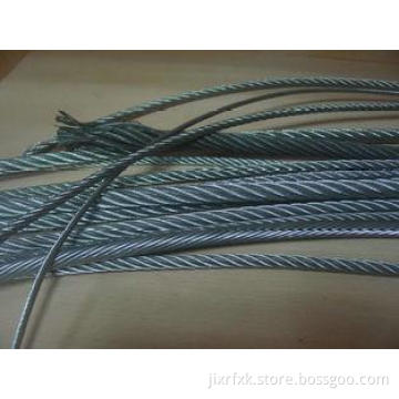 High Strength 316 7x7 Stainless Steel Wire Rope 10mm For Bi